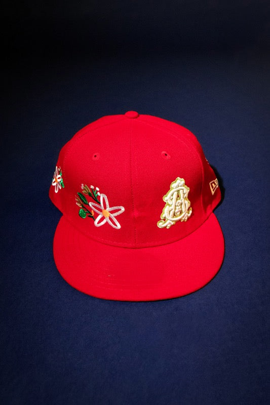 (Red) We Grew Anyway Fitted Cap