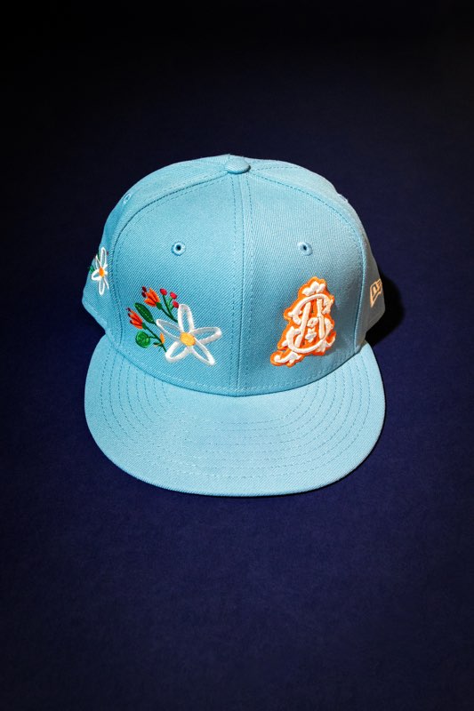 (Powder Blue) We Grew Anyway Fitted Cap
