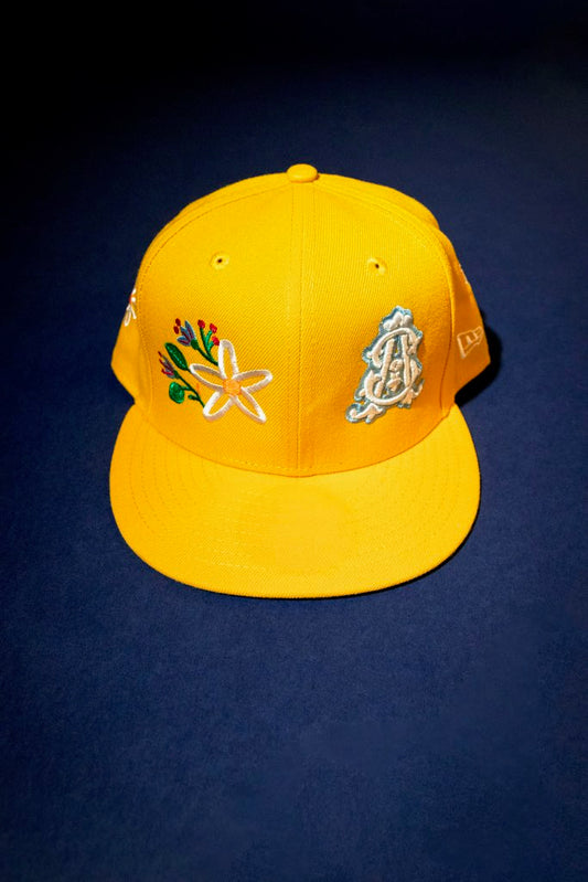 (Yellow) We Grew Anyway Fitted Cap