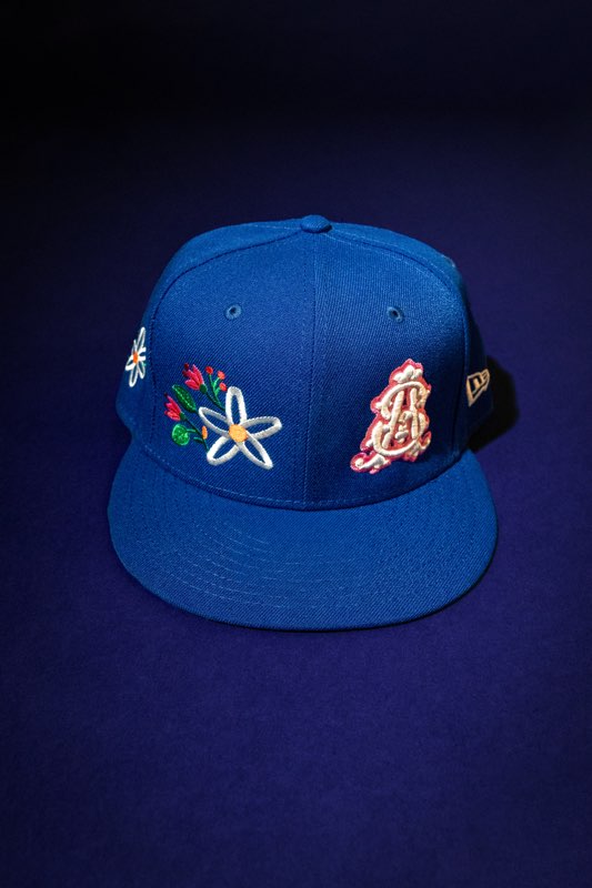 (Royal Blue) We Grew Anyway Fitted Cap