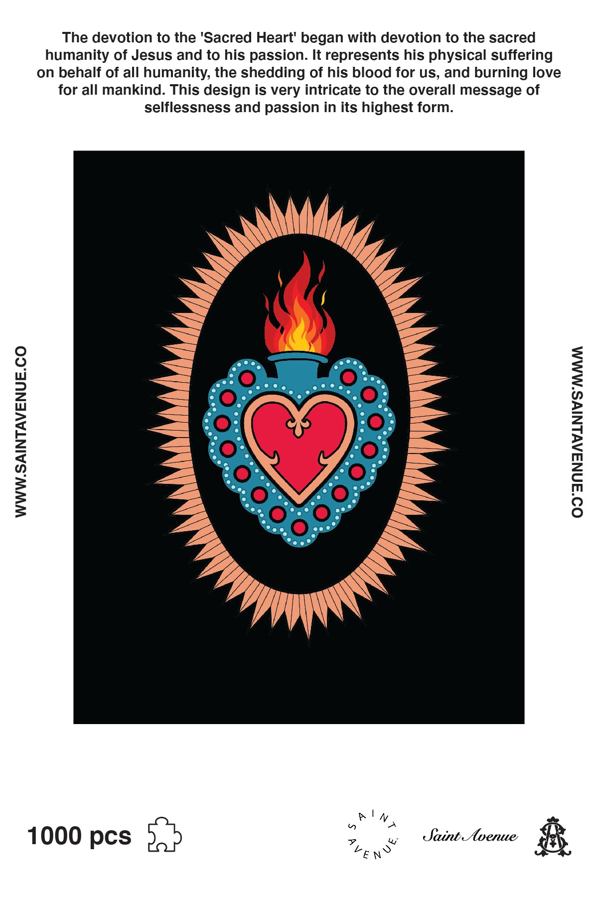 Sacred Heart 1000pc Puzzle