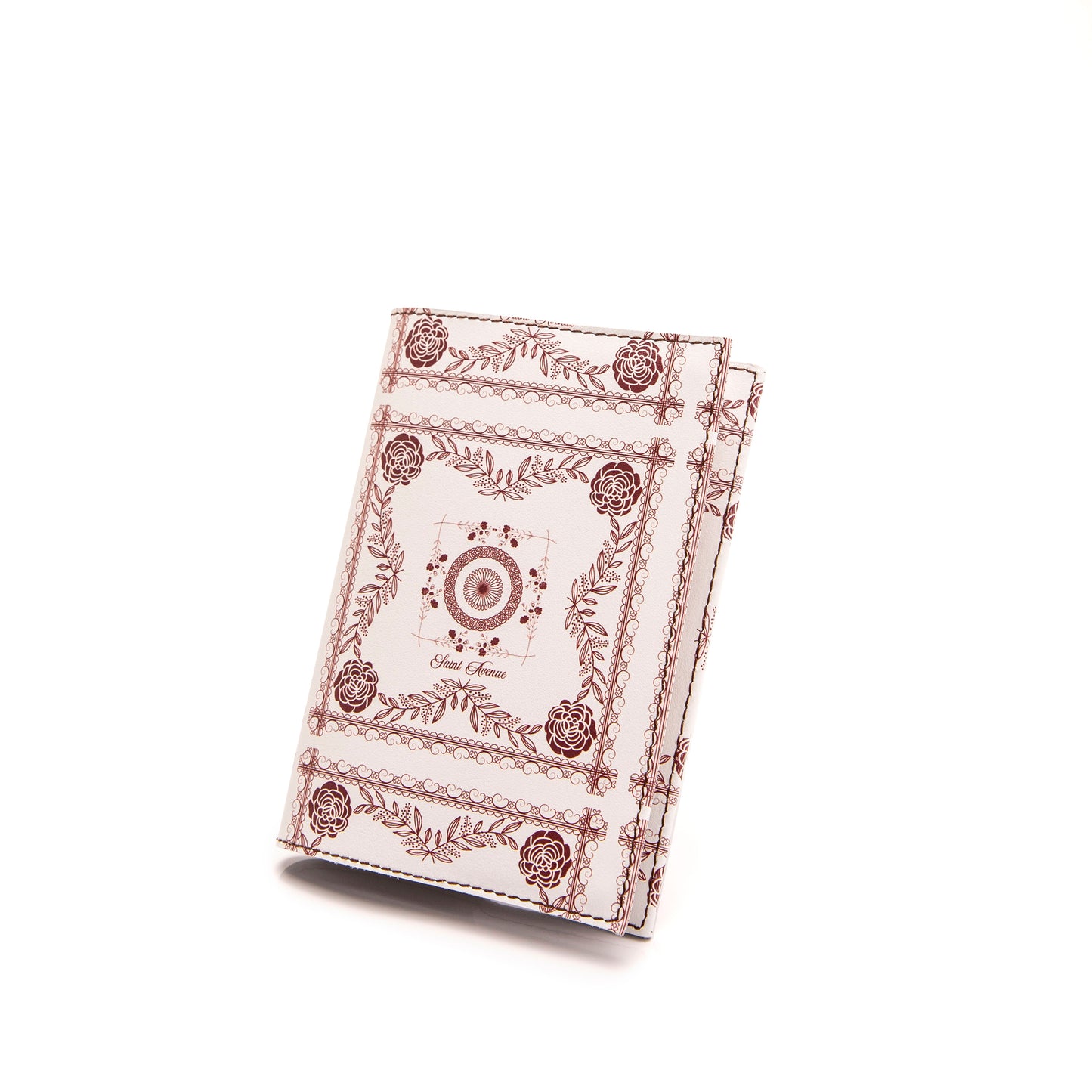 Burgundy Voyage Passport Cover