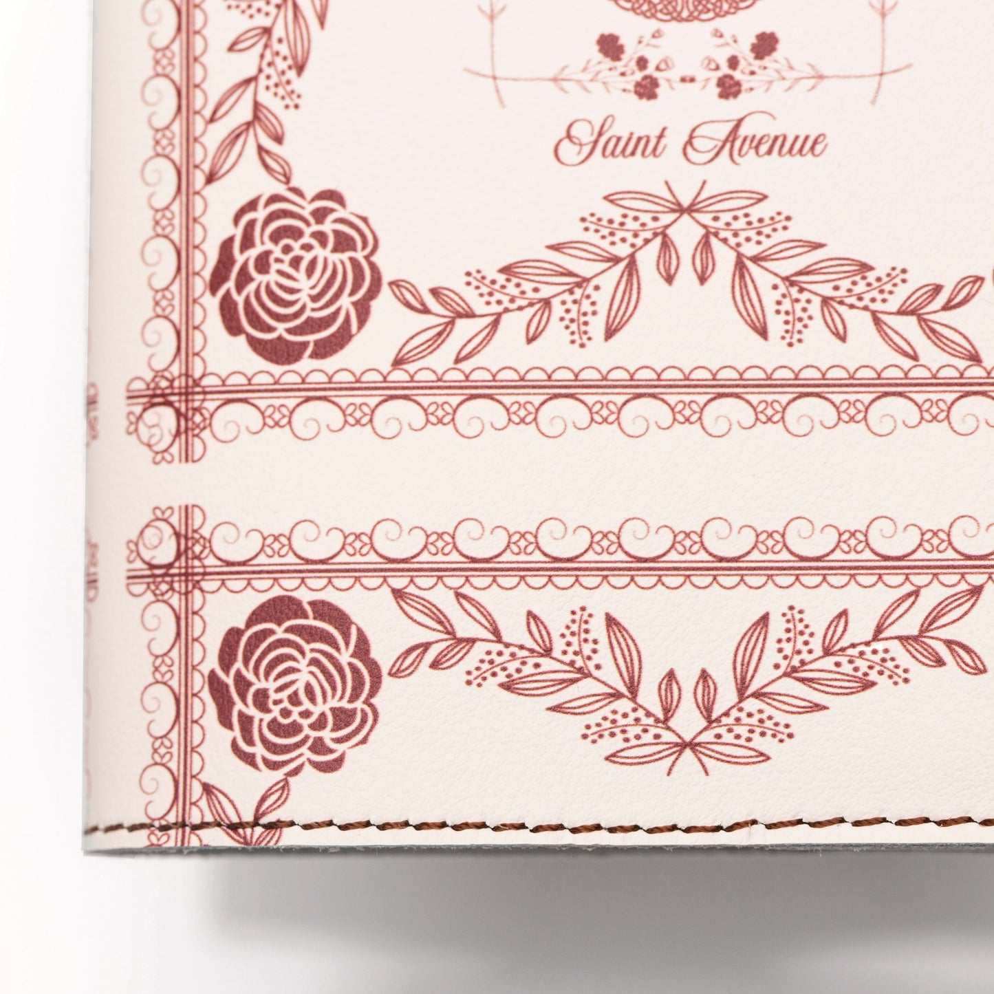 Burgundy Voyage Passport Cover