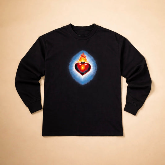 Sacred Heart Heavy Longsleeve Tee