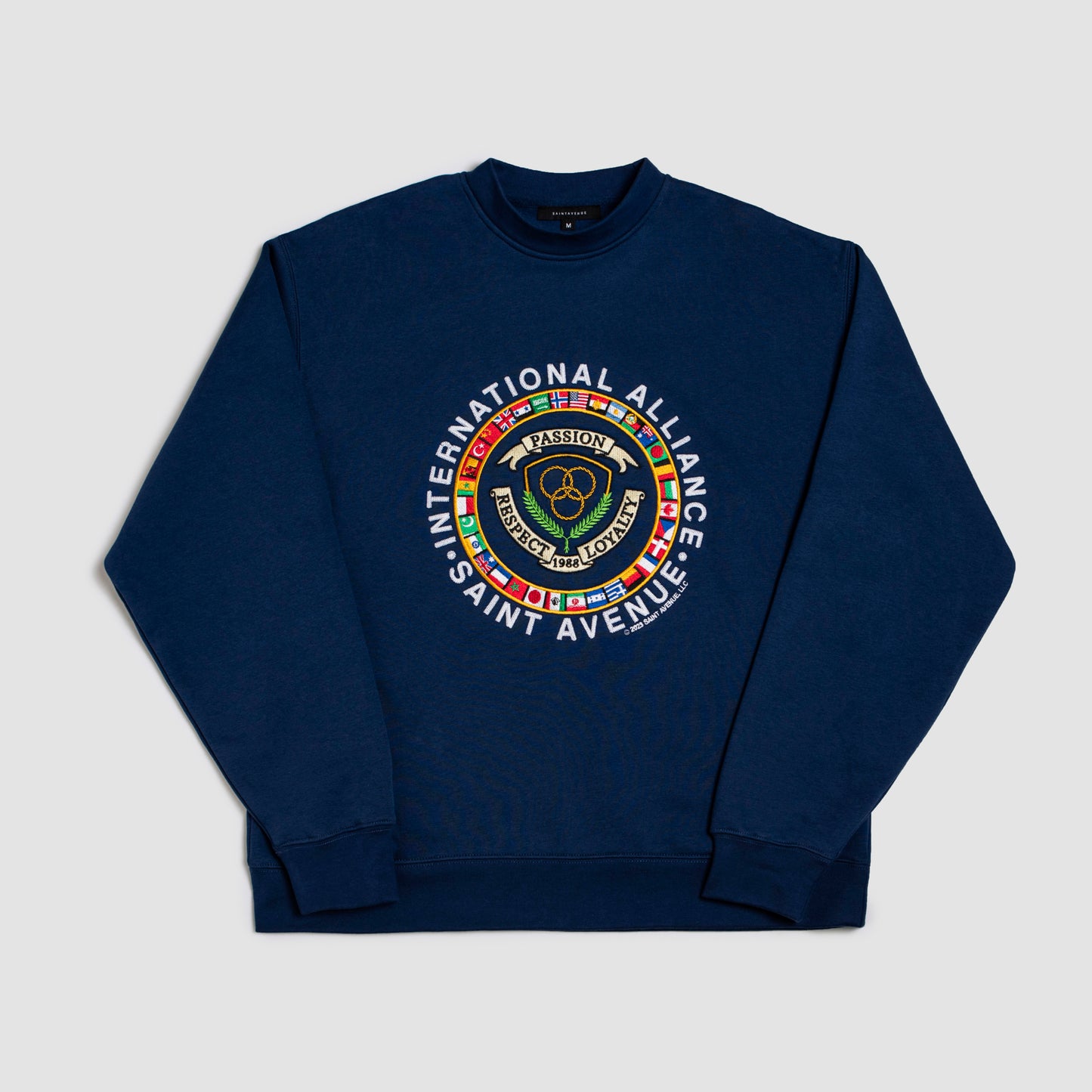 INTERNATIONAL ALLIANCE - CREWNECK SWEATER