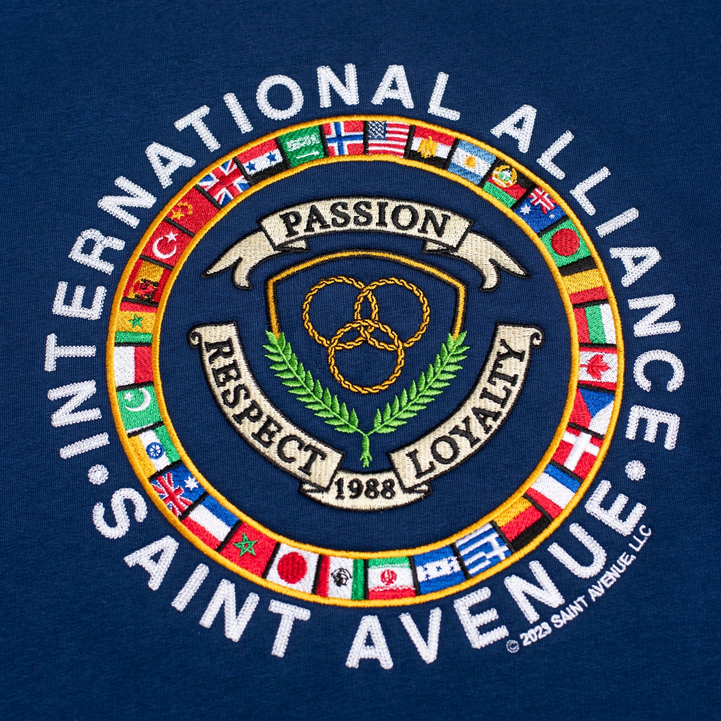 INTERNATIONAL ALLIANCE - CREWNECK SWEATER