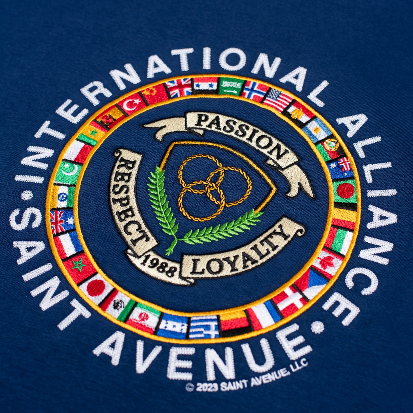 INTERNATIONAL ALLIANCE - CREWNECK SWEATER