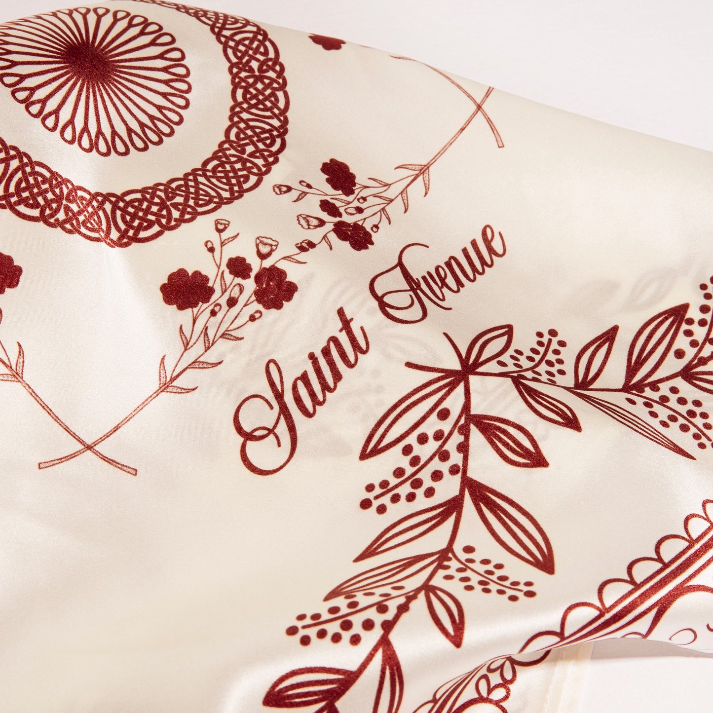 The Saint Avenue® "Voyage" Bandana (Burgundy)