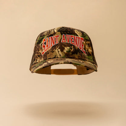 Saint Avenue Camo Trucker