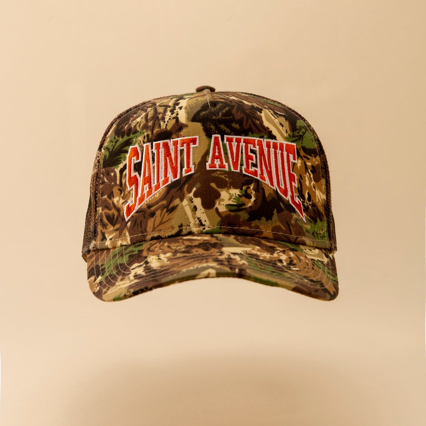 Saint Avenue Camo Trucker