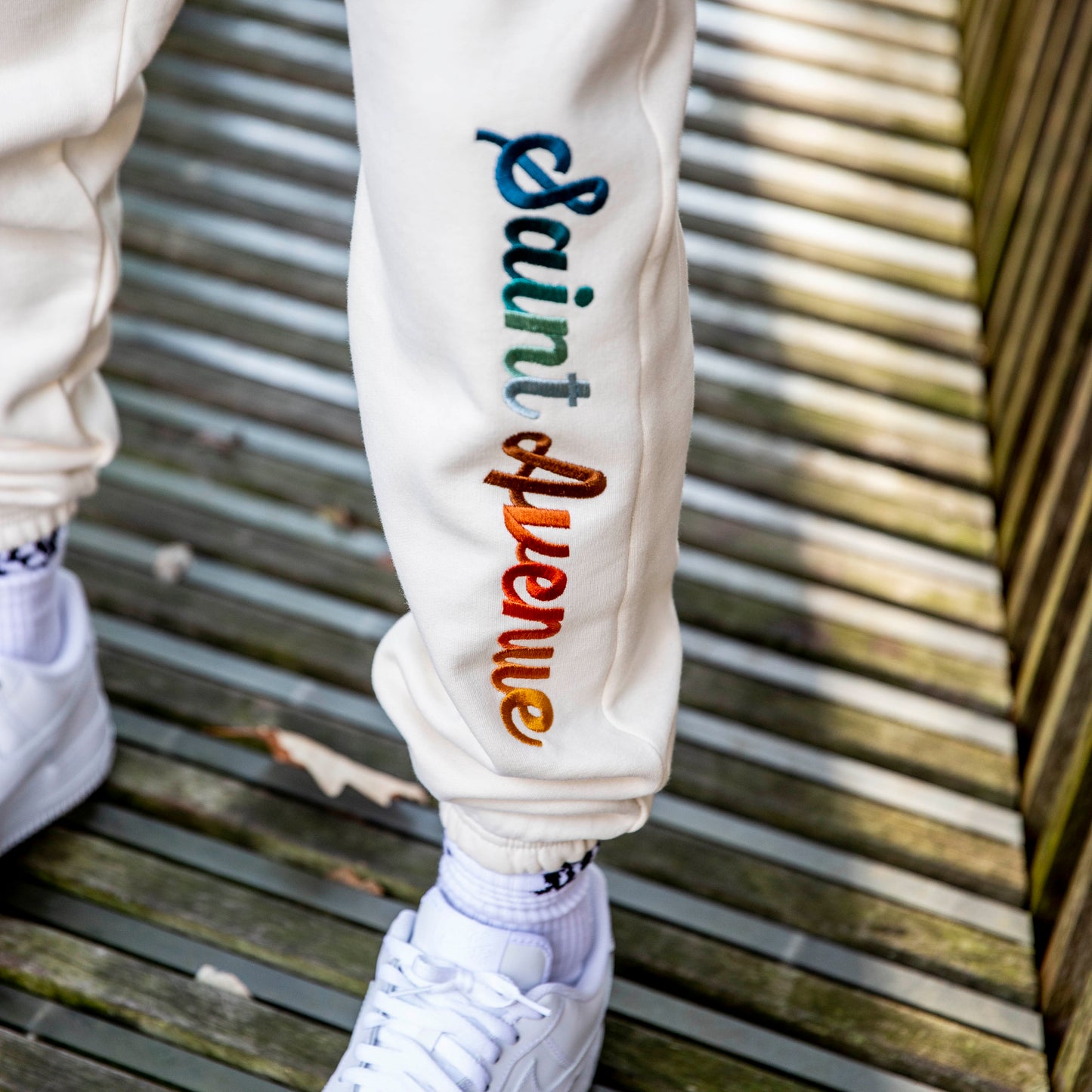 The Ivory & Gradient sweatpants