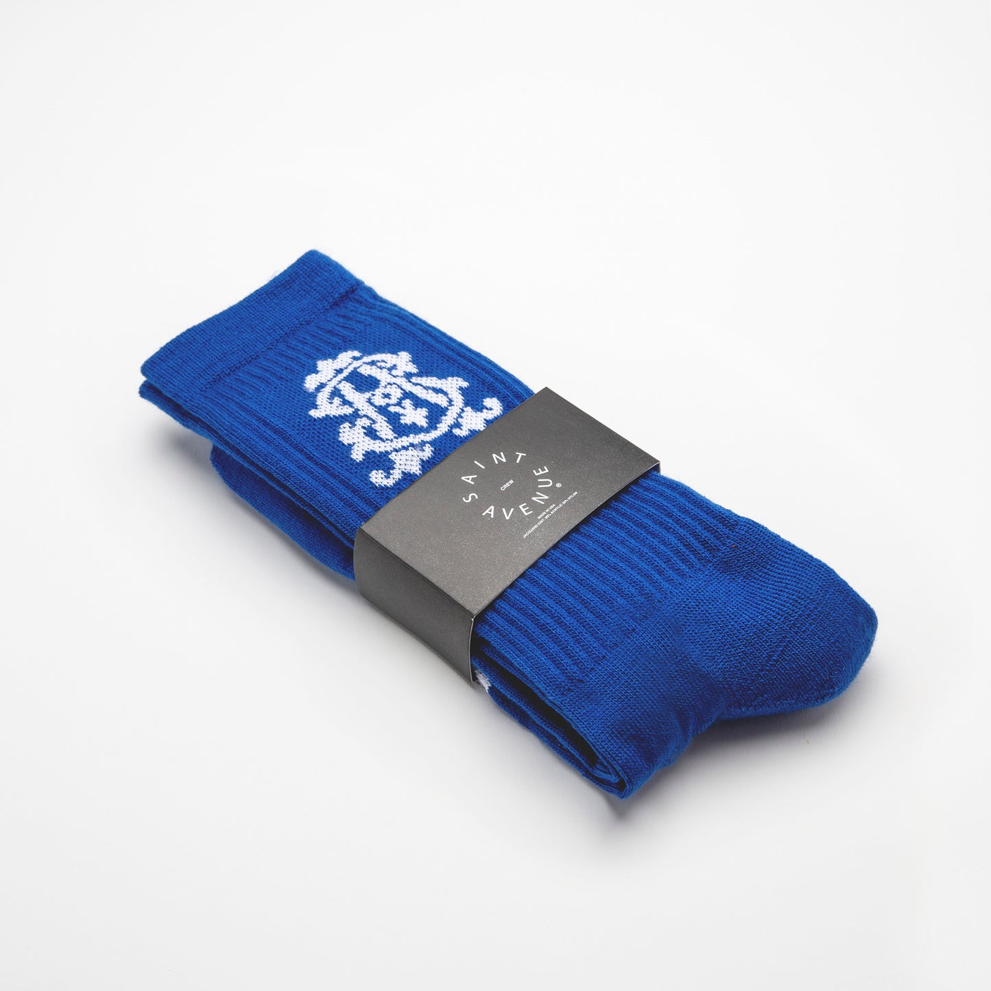 SA Monogram Socks (Royal)